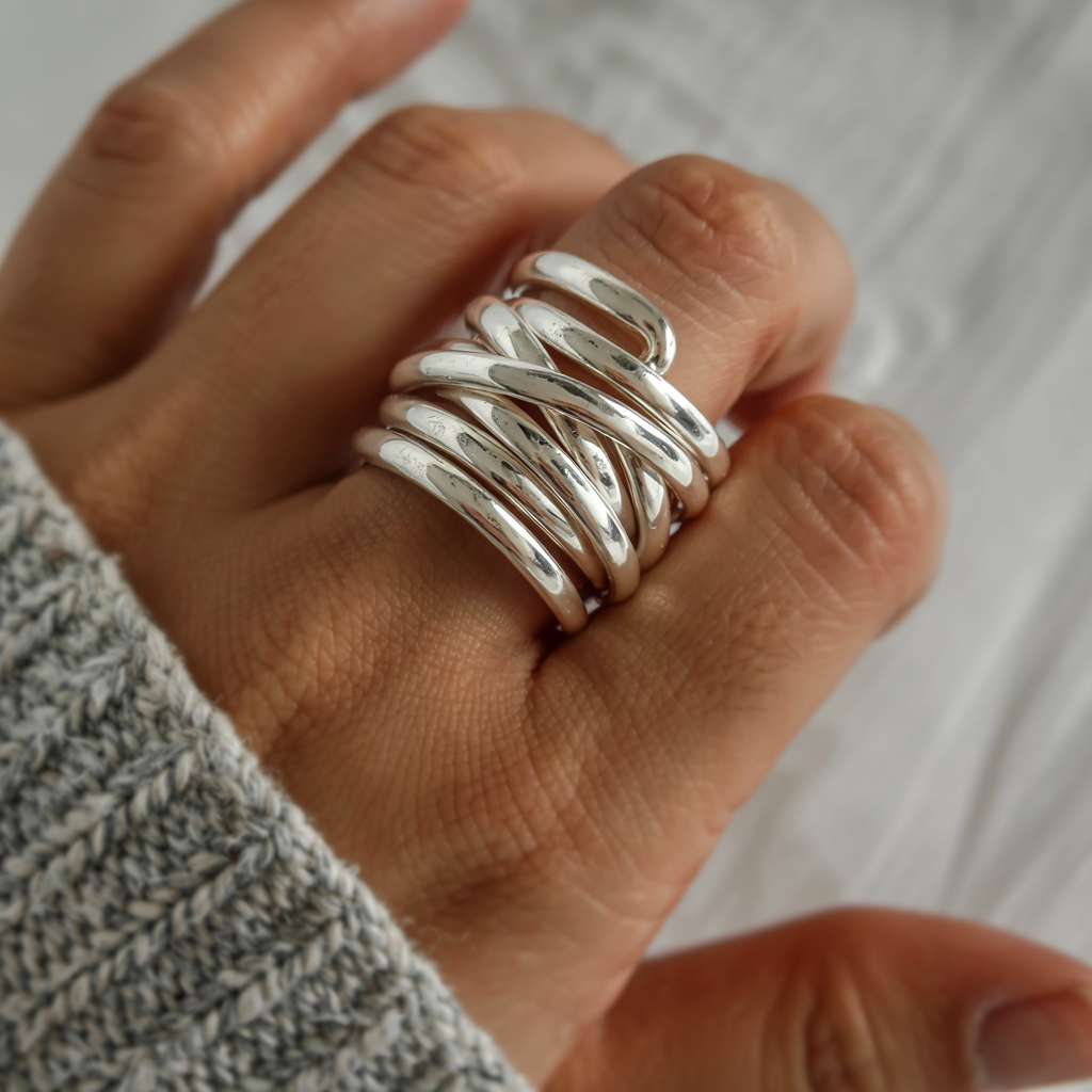 FAYE | TIDSLÖS TJOCK LAGER RING